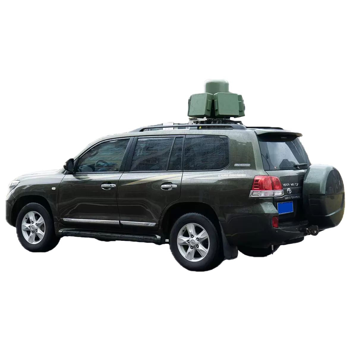 DR100-AB - Equipamento de Detecção e Interferência de Drones Montado em Veículo