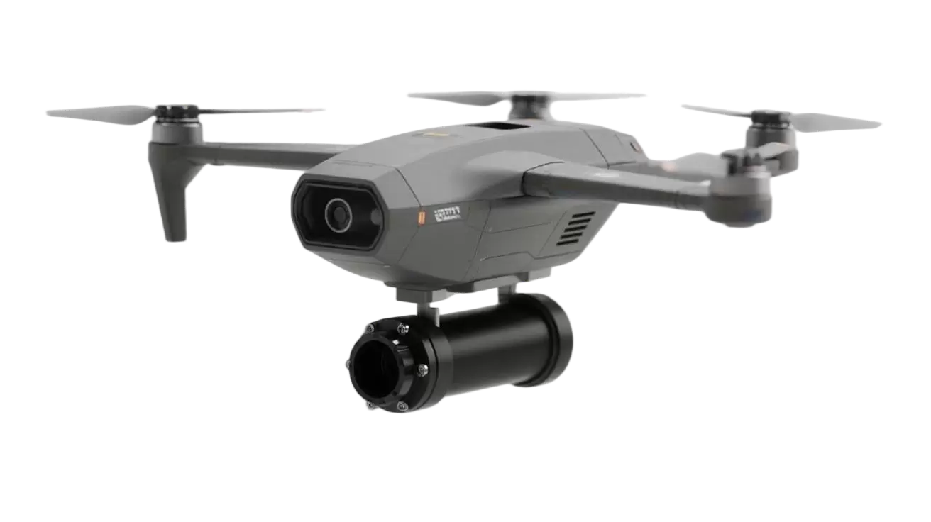 Bobina de fibra &oacute;ptica para drones