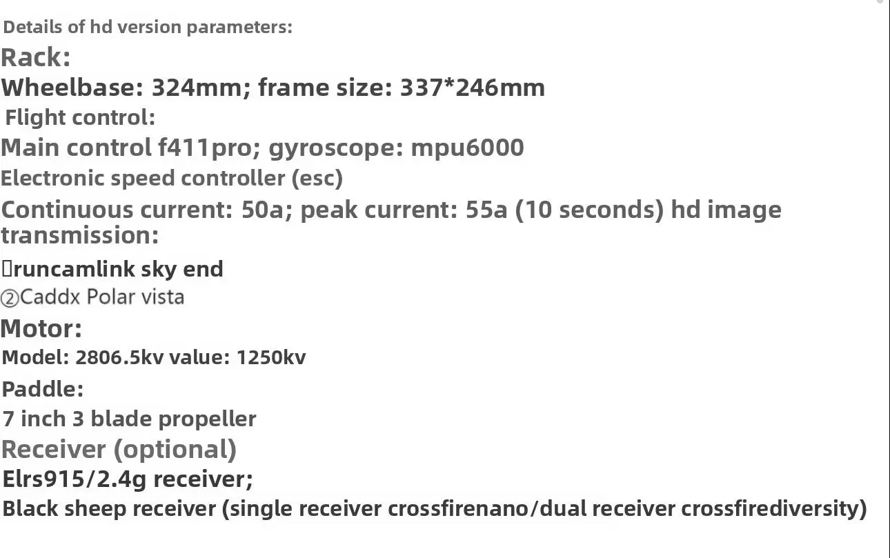 Drone FPV de 7 polegadas com orienta&ccedil;&atilde;o por IA e transmiss&atilde;o por fibra &oacute;ptica.