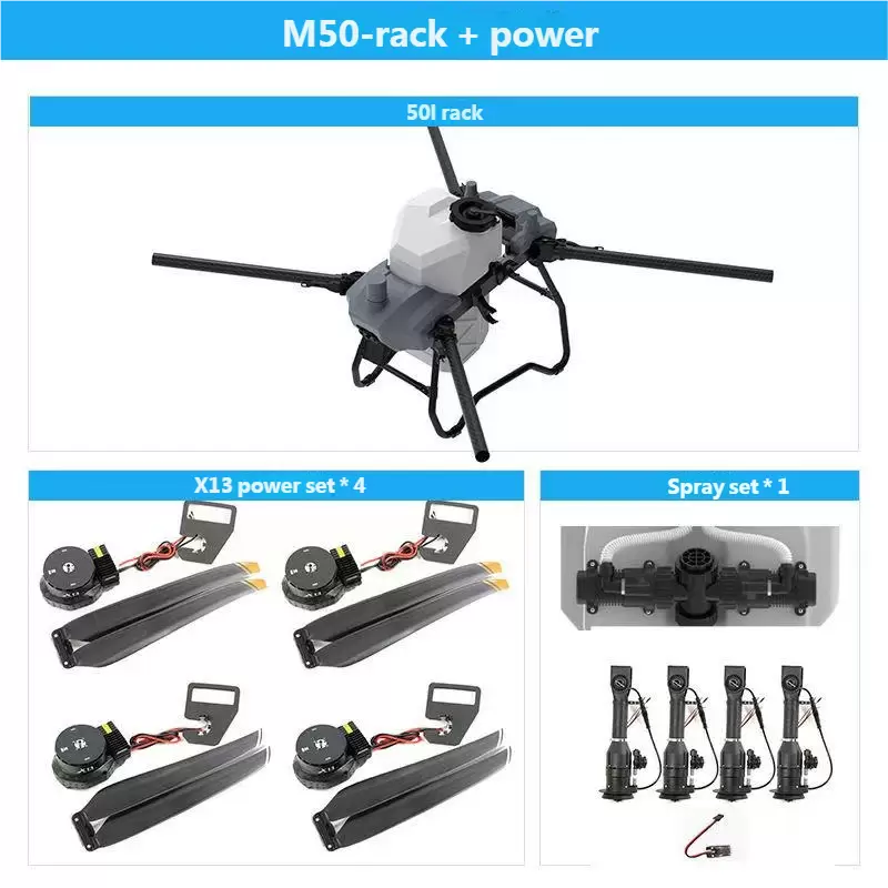 UAV M50 para prote&ccedil;&atilde;o de cultivos agr&iacute;colas